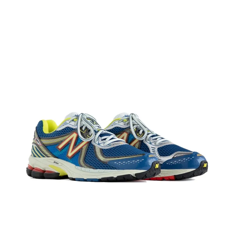 New Balance 860v2 Aimé Leon Dore Blue Yellow-2