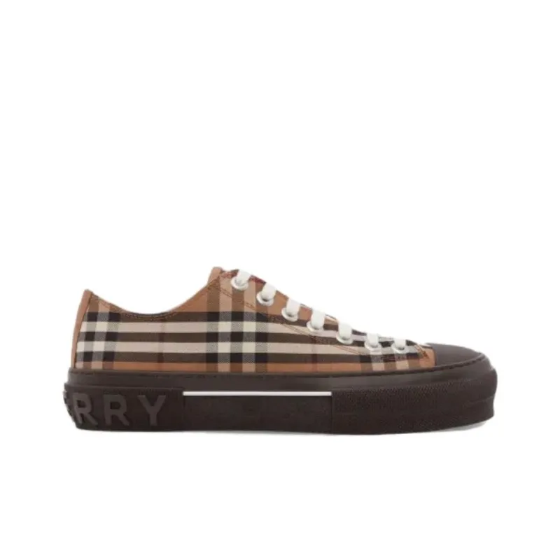 Burberry Check-print Low-top Sneakers-1
