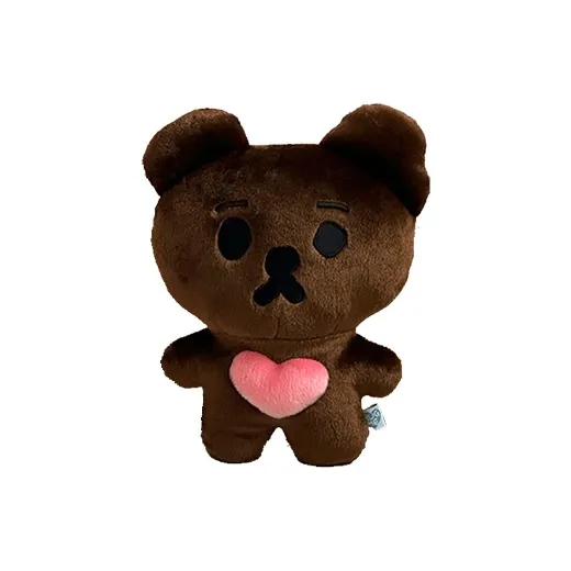 Iplaybo x Mazzzzy Heart Fuzzy Bear Muffin Hug Dolls Plush Doll 30cm Height-1