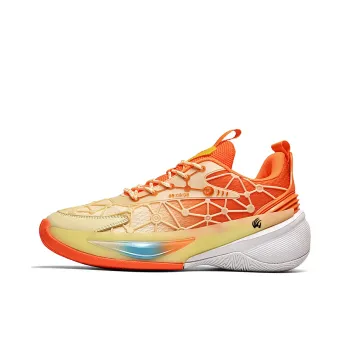 Animal Claws Low Top Basketball Shoes Unisex Orange
