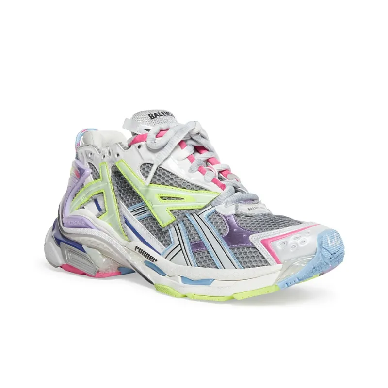 Balenciaga Women's Runner Sneaker 'Grey Light Purple'-1