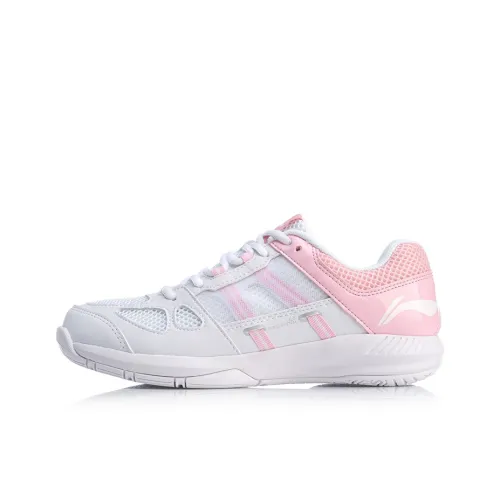 LINING Protector Badminton Shoes Women's Low-Top Light Pink