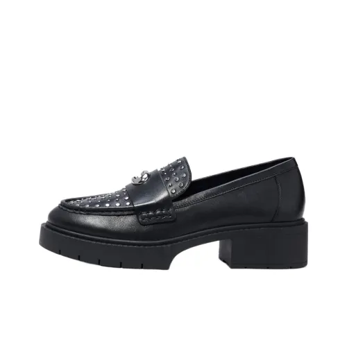 COACH Leela Loafers Women's Black