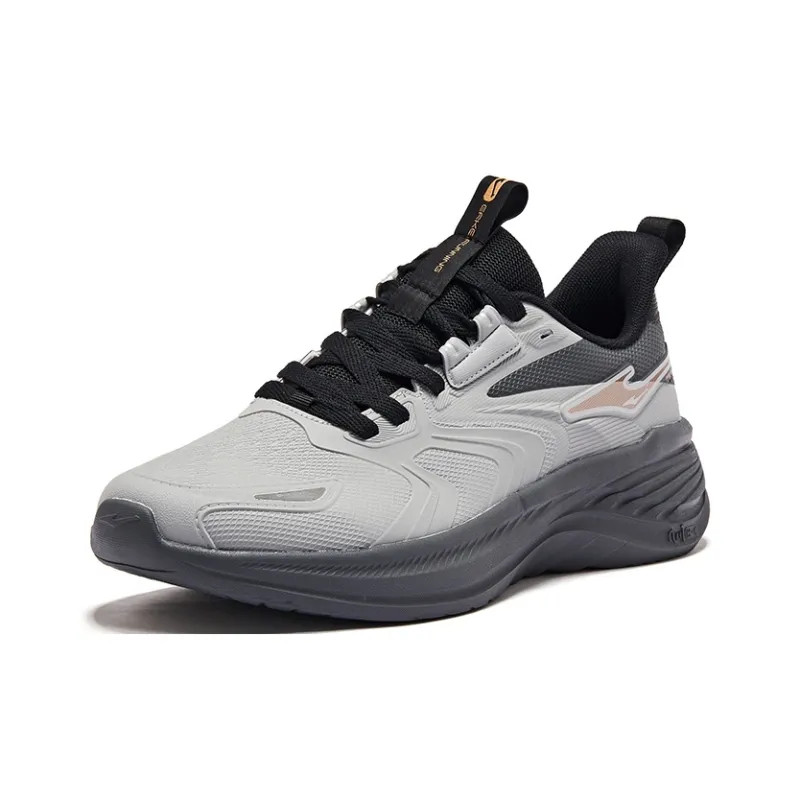 Erke Shuttle 2.0 Cushioning, Wear Resistant Low Top Casual Running Shoes Men's Gray-2