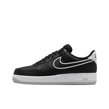 Nike Air Force 1 '07 'Embroidered Swoosh Black'