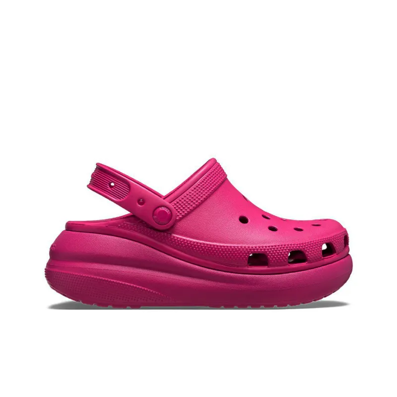 Crocs Classic Clog Klookge Cream Puff Shoes Clogs Unisex Fuchsia-1