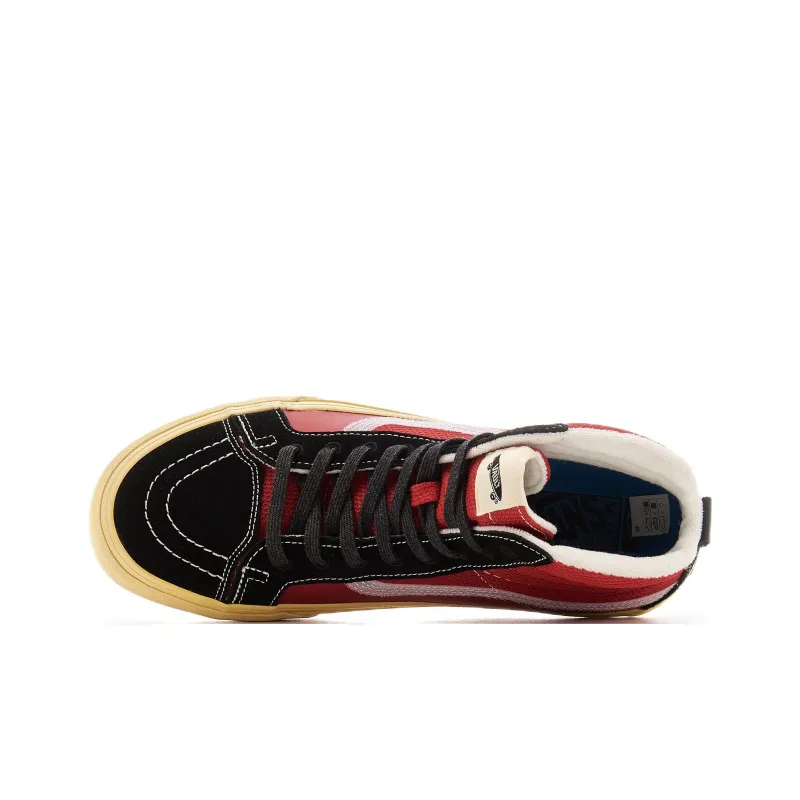 Sk8 Vans  Hi Notchback Split VR3 Lx 'Vintage Sport   Black Red'-4