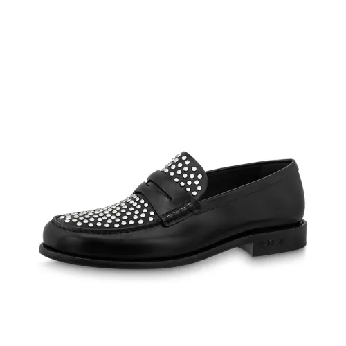 LOUIS VUITTON Louise Men's Casual Shoes Men Low-Top Black