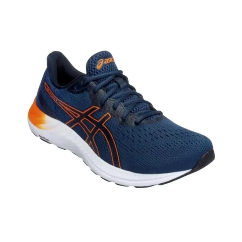 Asics Gel-Excite 8 Cushioning Anti-Slip And Wear-Resistant Low-Top Running Shoes Men's Blue Orange-1