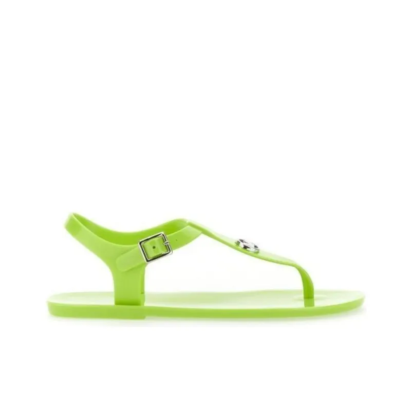 Michael Kors Thong-strap Logo Plaque Sandals-1