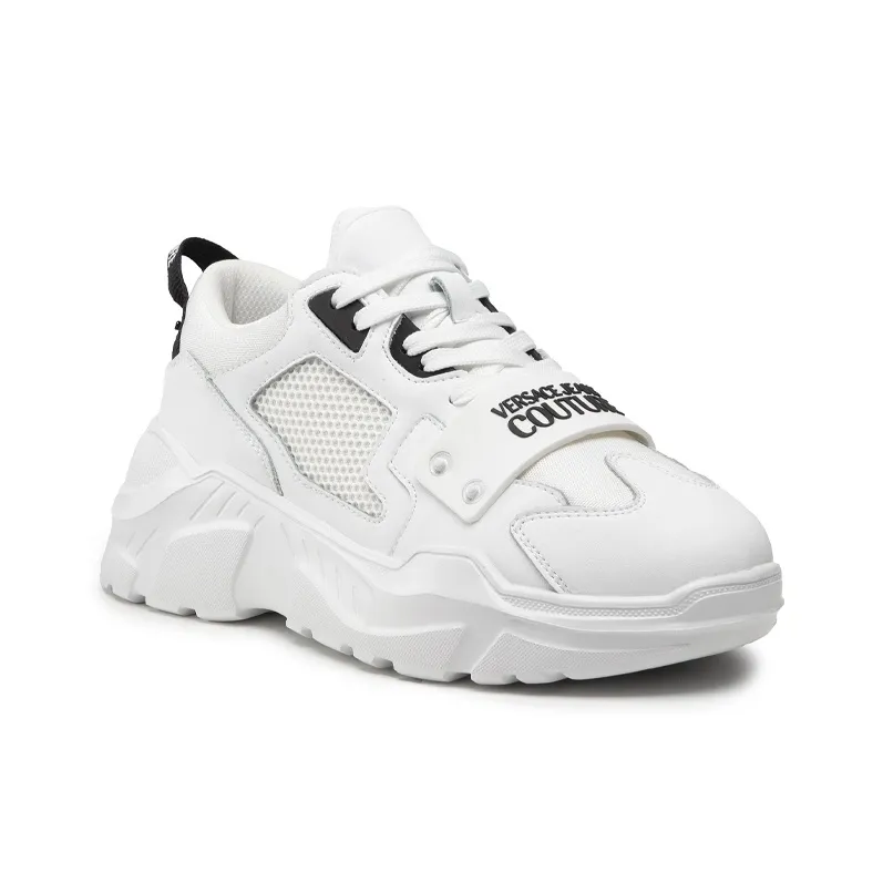 Versace Chunky Logo Sneaker 'White'-1