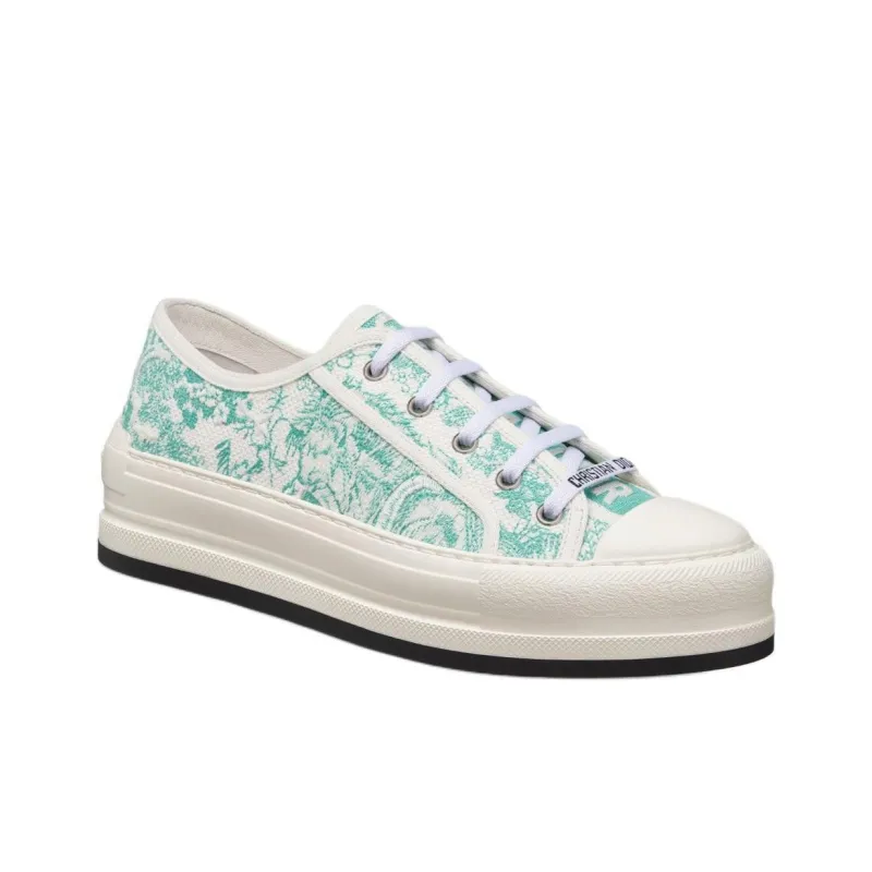 DIOR Dioriviera Low Top Skateboard Shoes Women's Mint Green-2
