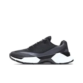 Skechers Bora Anti-Slip And Wear-Resistant Breathable Low-Top Sports Casual Shoes Women's Black White
