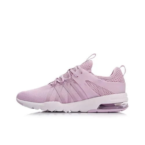 LINING Bubble Casual Shoes Women's Low-Top Light Purple/White