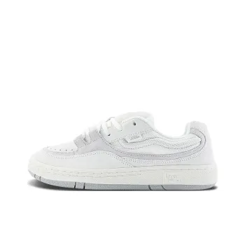 Vans SPEED LS Anti Slip Wear Resistant Low Top Skateboard Shoes Unisex Gray White