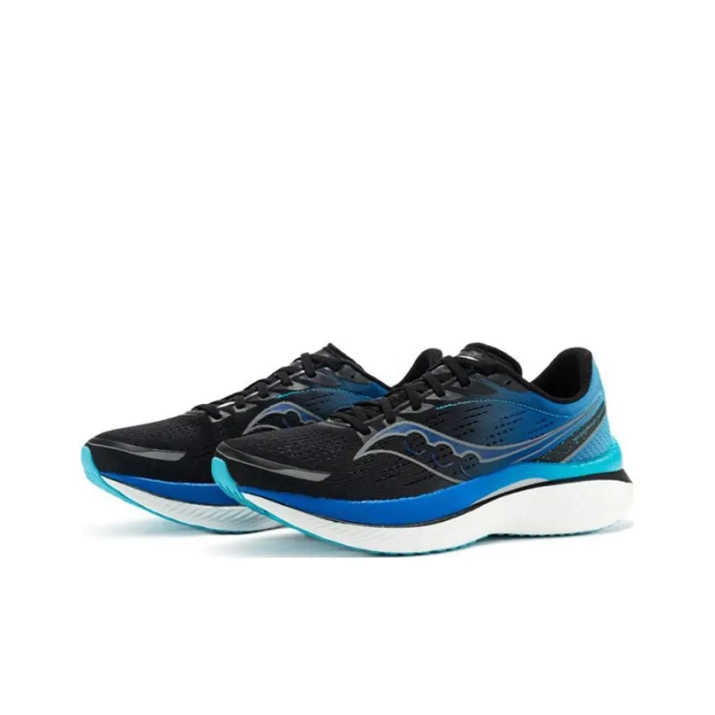 Saucony Endorphin Speed 3 Speed 3 Cushioning Anti Slip And Wear Resistant Low Top Running Shoes Black Blue Standard M-2