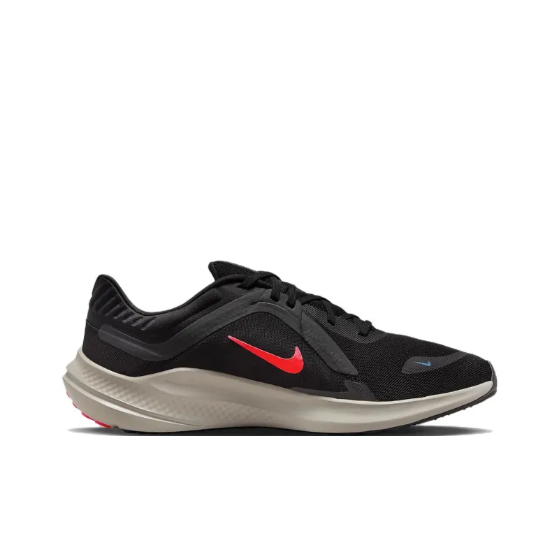 Nike Quest 5 'Black Bright Crimson'-1