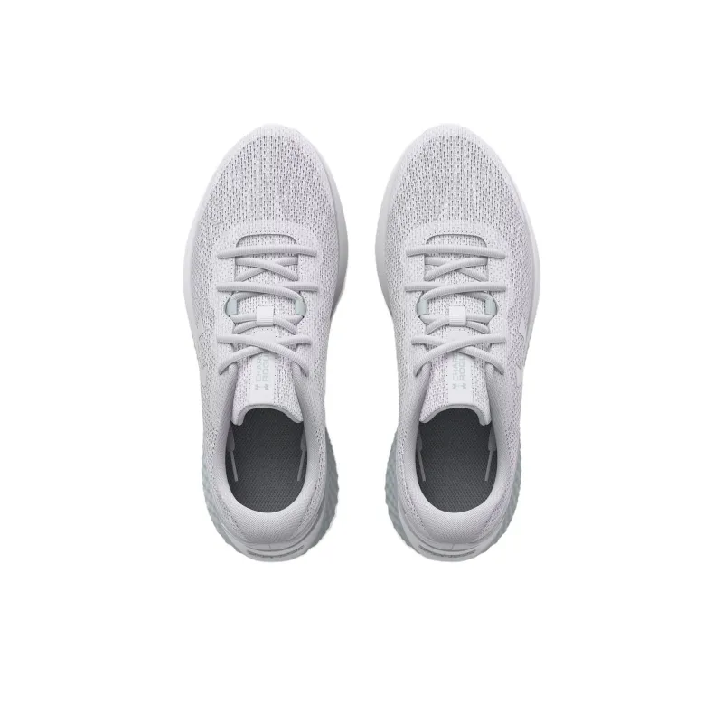 Under Armour Charged Rogue 3 Knit 'White Grey Mist' Women's-3