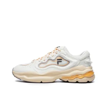 FILA FUSION Palatte Sneakers 'White Yellow' Women's
