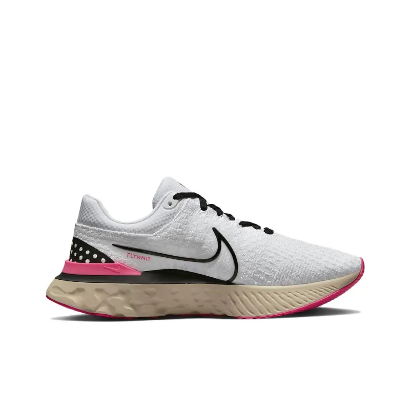 Nike React Infinity Run Flyknit 3 White Hyper Pink-1
