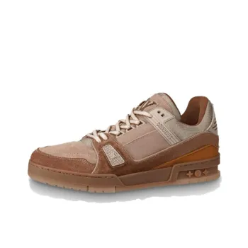 LOUIS VUITTON Trainer Beige Brown