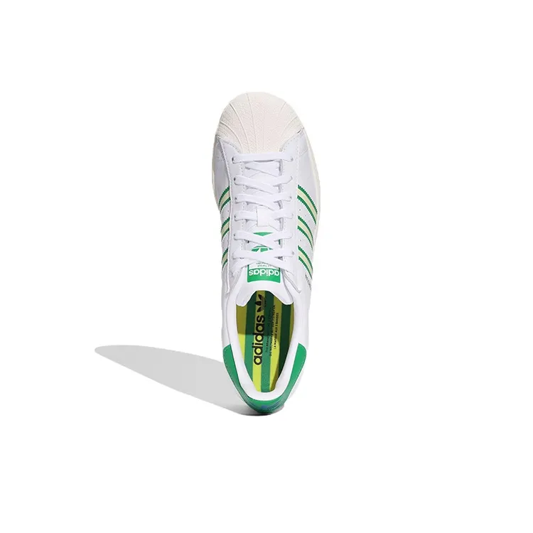 Adidas Superstar Team Colors White Green-4