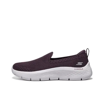 Skechers Go Walk Fle Slip Resistant Low Top Casual Shoes Women's Purple