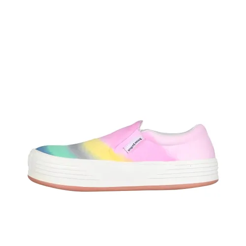 PALM ANGELS Rainbow Printed Slip On Sneakers