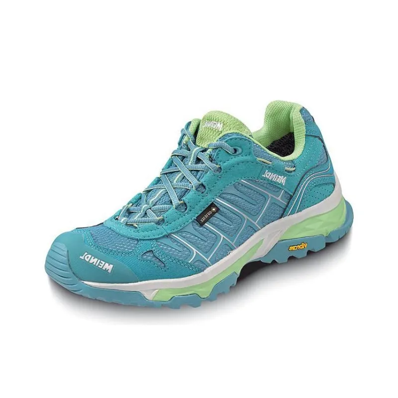 MEINDL Finale Lady GTX Breathable And Wear-resistant Outdoor Shoes Women's Blue Green-0