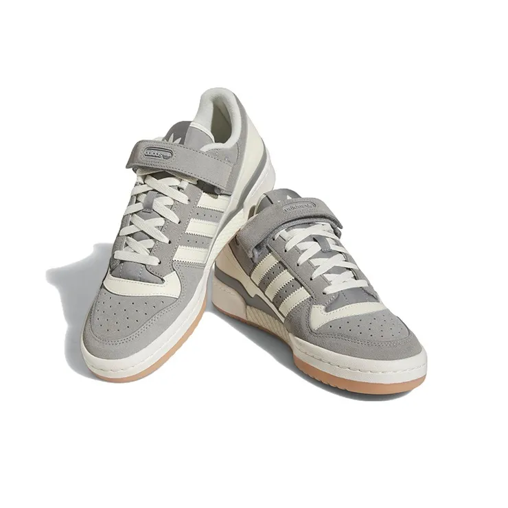 Adidas Forum Low Charcoal Solid Grey Gum-2