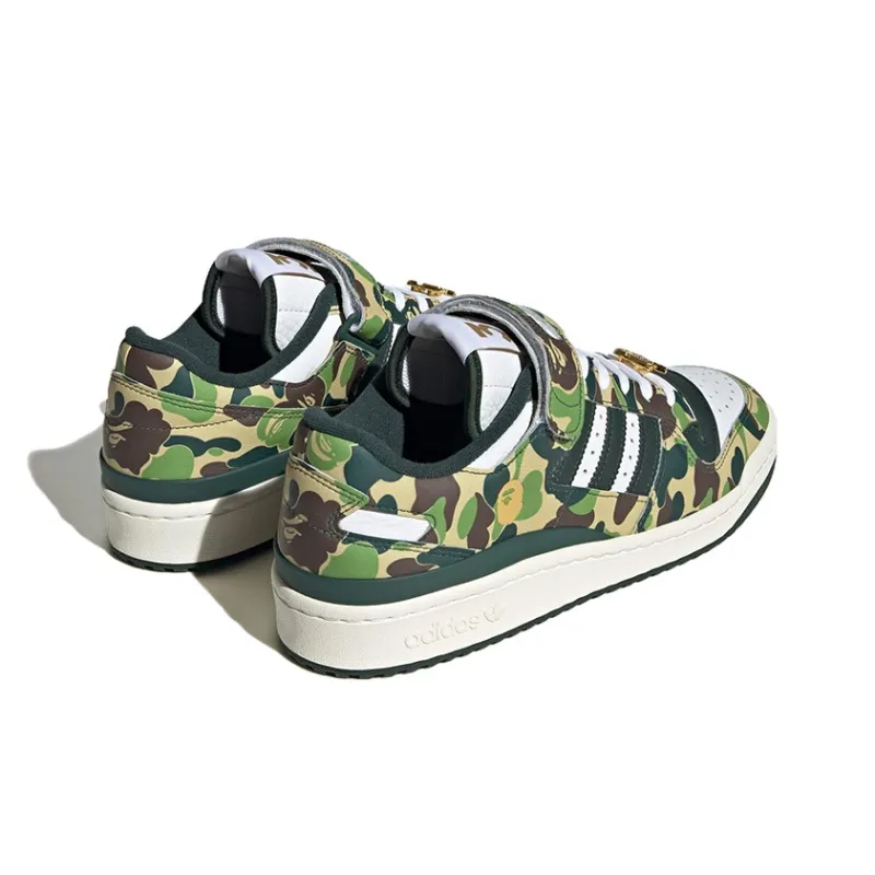Adidas Originals Forum 84 Low Bape 30th Anniversary Green Camo-3
