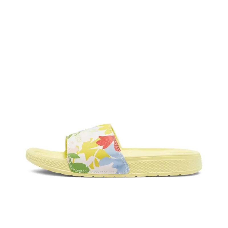 Converse Chuck Taylor All Star Slide Slippers Yellow Women's-0