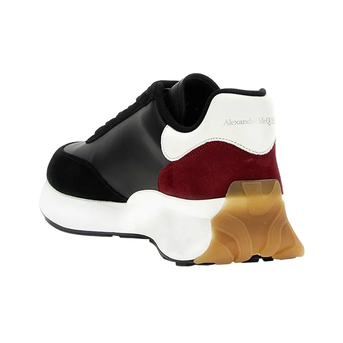 Alexander McQueen Sprint Runner Black White Red-2