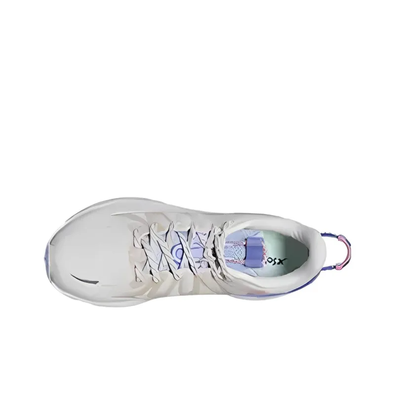 XTEP Wind & Fire 26th Generation Running Shoes Women's Low-Top Yellow Blue-2