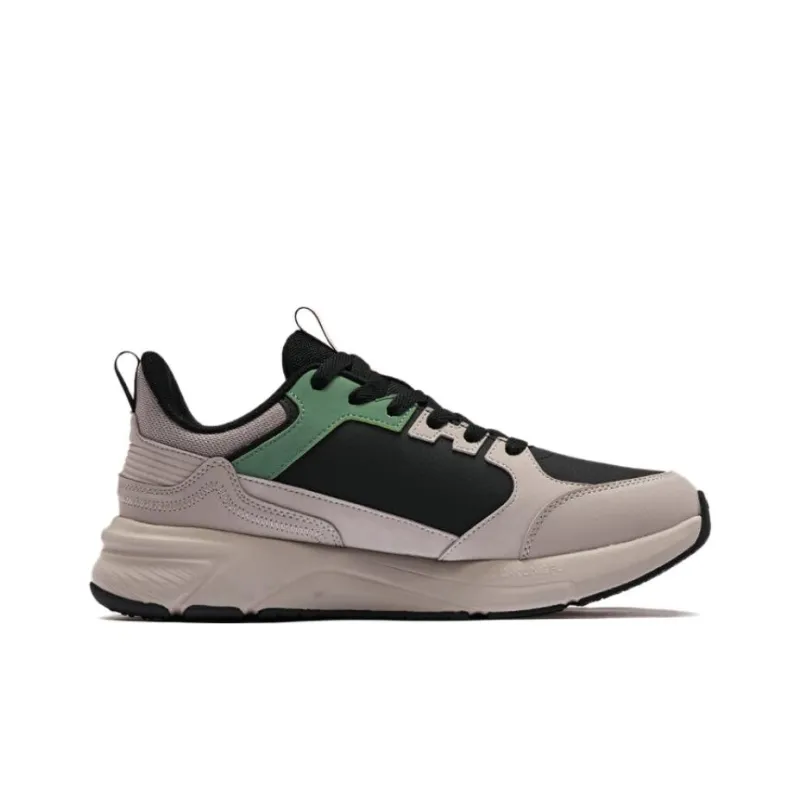 QIAODAN Gladiator 1.0 Low Top Running Shoes Men's Brown Green-1