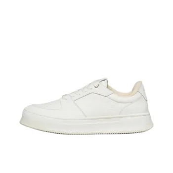 AMIPARIS Low Top Skateboard Shoes Unisex White
