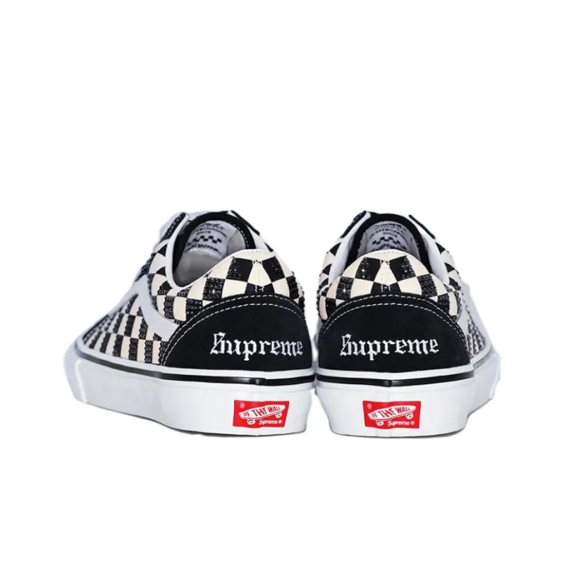 Vans Supreme X Swarovski X Skate Old Skool 'Black'-2