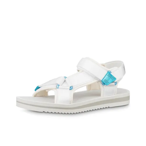 LOUIS VUITTON Panama Beach Sandals Men White