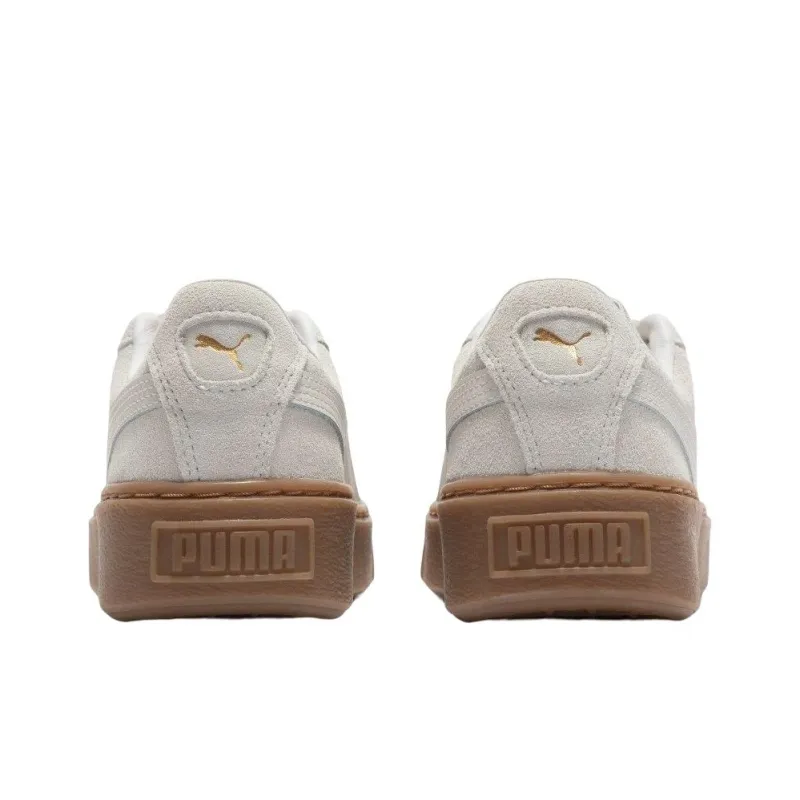 Puma Suede Whisper White Women's-4
