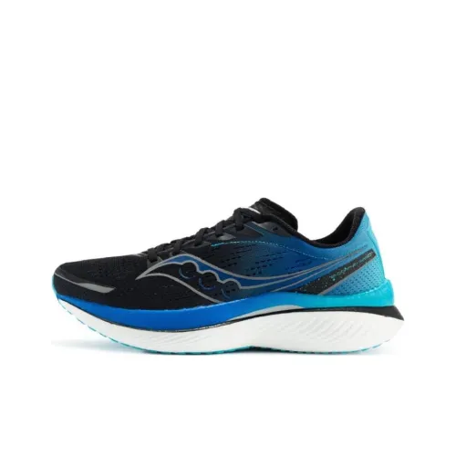 Saucony Endorphin Speed 3 Speed 3 Cushioning Anti Slip And Wear Resistant Low Top Running Shoes Black Blue Standard M