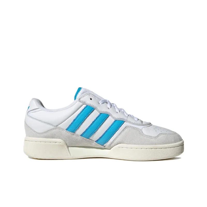 Adidas Originals Courtic Anti Slip And Wear Resistant Lightweight Low Top Skateboard Shoes Unisex Gray Blue-1