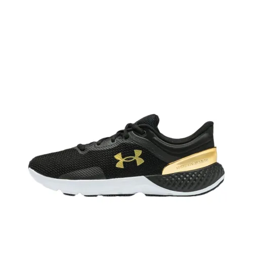 Under Armour Charged Escape 4 Running Shoes Men Low-Top Black/Gold