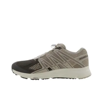 SALOMON X Mission 3 Slip Resistant Low Top Running Shoes Men's Brown