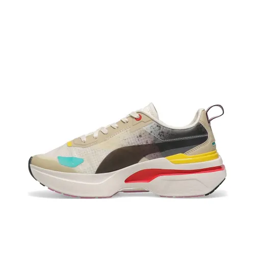 PUMA Cosmo Rider Wear-Resistant Low-Top Casual Shoes Women's Pink White