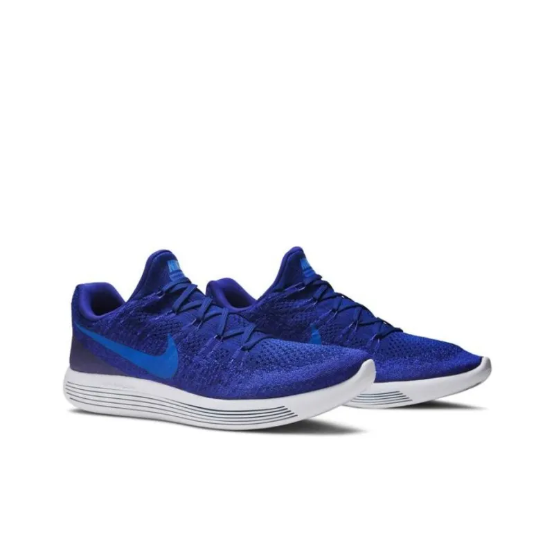Nike Lunarepic Low Flyknit 2 Deep Royal Blue/Medium Blue-2