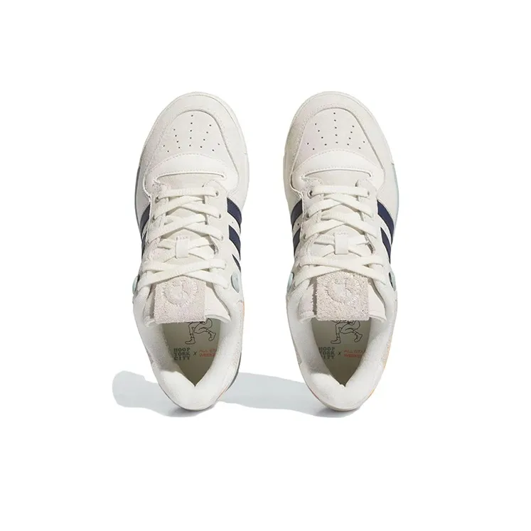 adidas originals Rivalry Low Off White Shadow Navy Linen Green-4