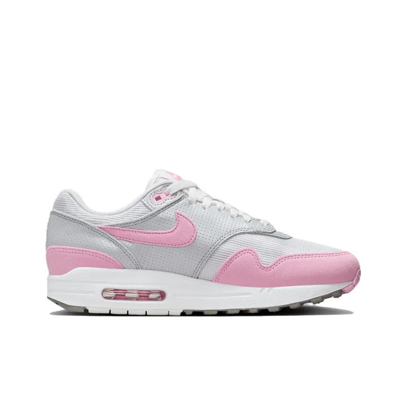 Nike Air Max 1 '87 Metallic Platinum Pink Rise Women's-1