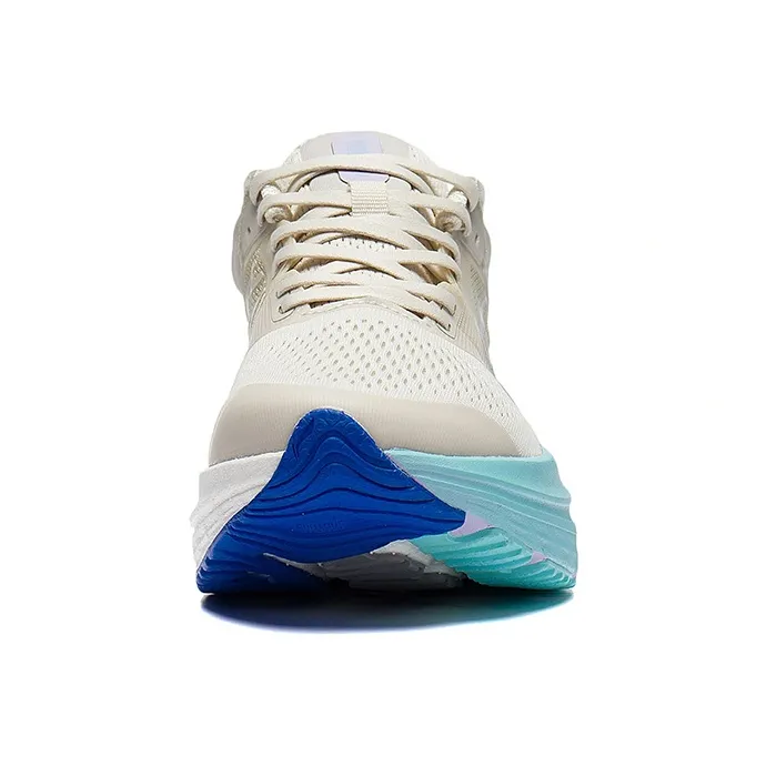LiNing Furious Rider 6.0 Lightweight Coverage Low Top Running Shoes Women's Pearl White-4