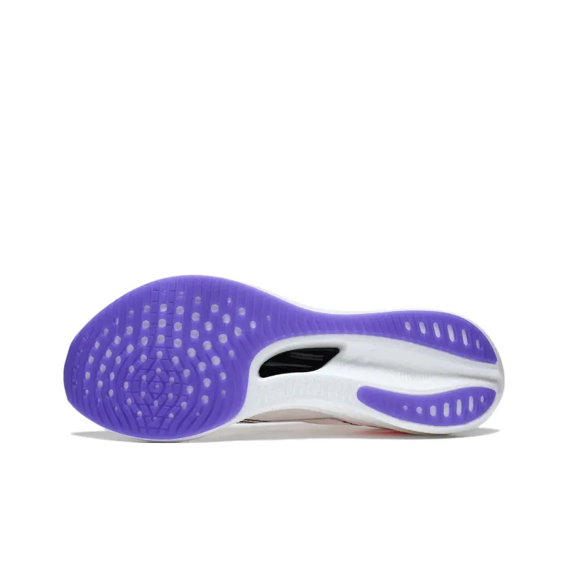 LINING Feidian 3 Challenger Running Shoes Men Low Top White/Cyan/Purple/Orange-6