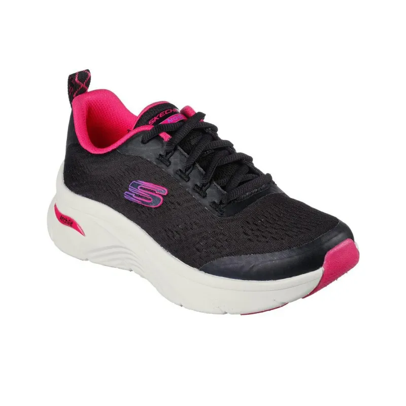 Skechers Arch Fit D'Lux 'Black' Women's-2